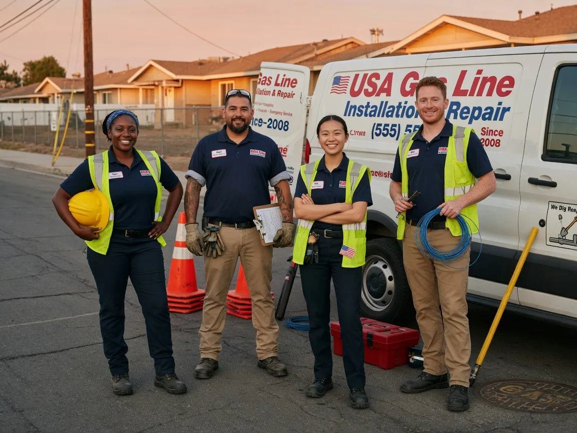 Gas Line Installation company in Oldham, SD